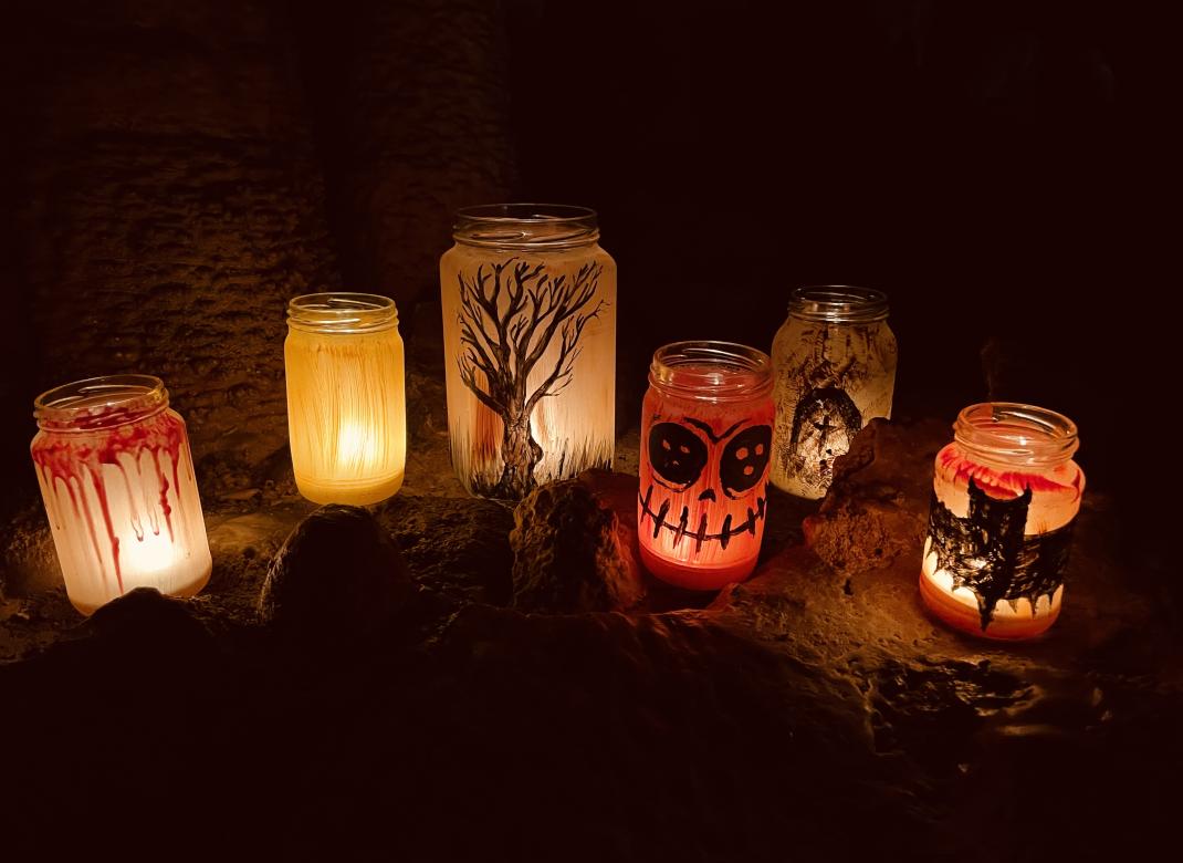 Halloween v Mladečských jeskyních 26.-27. října 2024
