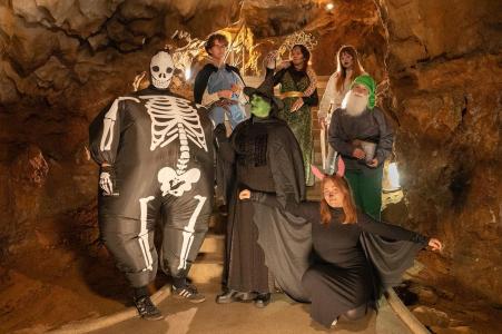 Halloween v Mladečských jeskyních, 25.-28. 11. 2025