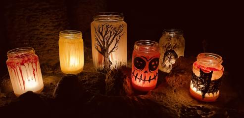 Halloween v Mladečských jeskyních 26.-27. října 2024